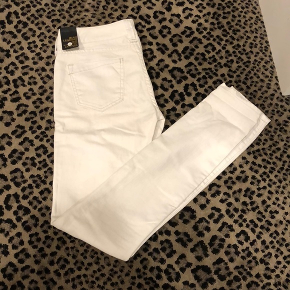 Express Denim - Express Zelda slim fit low rise legging white
